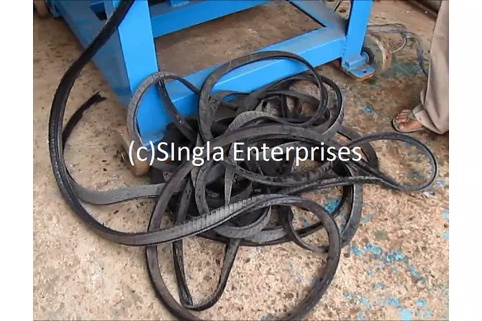 Tyre Strips Obtained